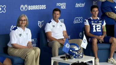 Borregos Puebla presenta su equipo para la Temporada 2024 de la ONEFA