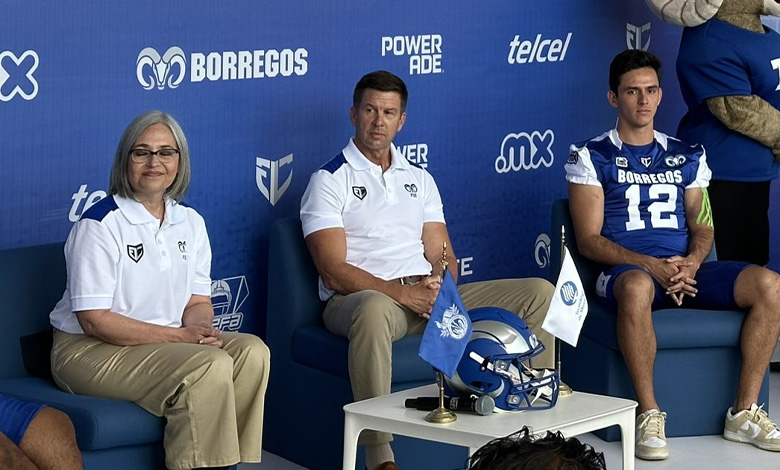 Borregos Puebla presenta su equipo para la Temporada 2024 de la ONEFA