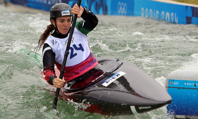 París 2024 | Sofía Reinoso continua navegando en el Kayak Cross