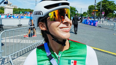 París 2024 | Marcela Prieto sufre caída y no logra terminar la competición de ciclismo en ruta