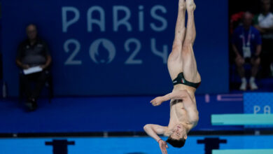 París 2024 | Osmar Olvera avanza a la final de Trampolín Individual ¡y va por el oro!