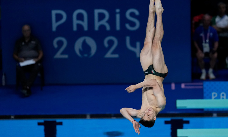 París 2024 | Osmar Olvera avanza a la final de Trampolín Individual ¡y va por el oro!