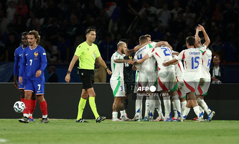 Nations League | Italia termina riendo en París, Bélgica comienza fuerte