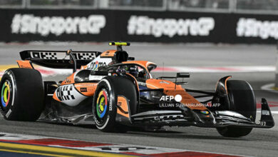 Fórmula 1 | Lando Norris firma el mejor tiempo en los segundos libres del GP de Singapur