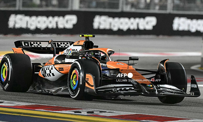 Fórmula 1 | Lando Norris firma el mejor tiempo en los segundos libres del GP de Singapur