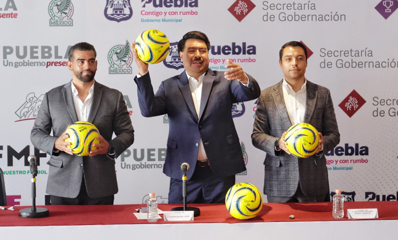 ¡Confirmado! Puebla será la sede del México vs Valencia