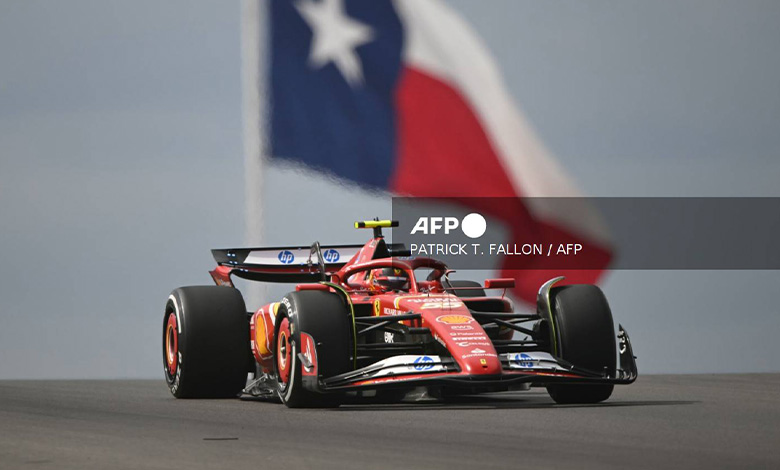 F1 | Carlos Sainz el más rápido en el único ensayo del Gran Premio de EE.UU.