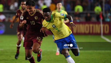 Venezuela empata 1-1 con Brasil y eclipsa el retorno de Vinicius Jr