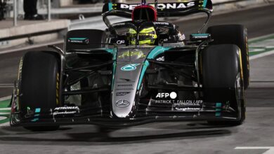 F1 | Hamilton y Russell lideran en el primer libre del GP de Las Vegas