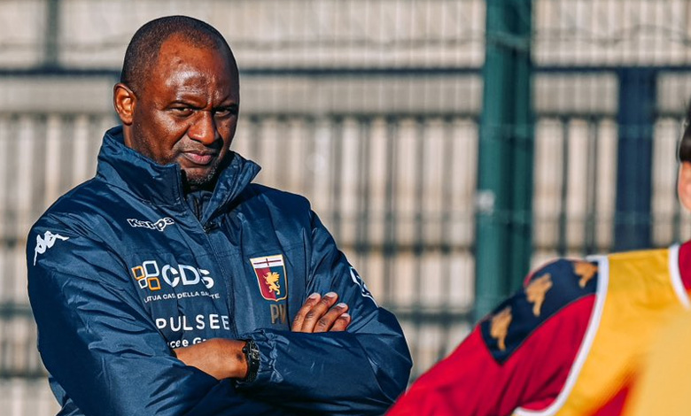 Patrick Vieira es nuevo entrenador del Genoa de Johan Vásquez