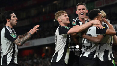 Copa de la Liga | Newcastle toma ventaja ante Arsenal (2-0) en semifinales