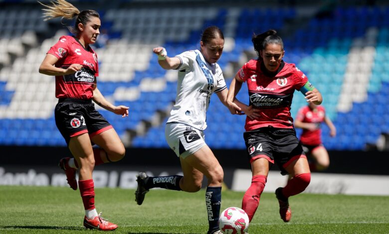 Club Puebla Femenil rescata el empate ante Tijuana