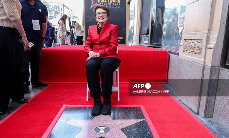 Tenis | Billie Jean King recibe su estrella en el Paseo de la Fama de Hollywood