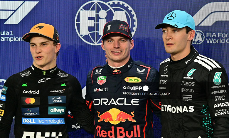 Verstappen vuelve a superar a los McLaren, Norris contra el muro