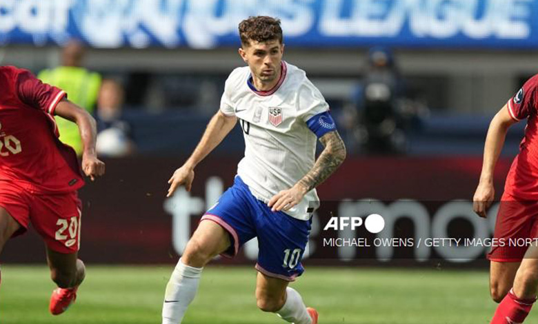 EEUU tendrá la baja de su estrella Pulisic en la Copa Oro