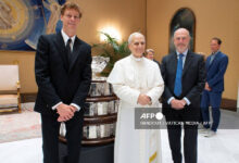 Tenis | León XIV recibe en el Vaticano al N.1, Jannik Sinner