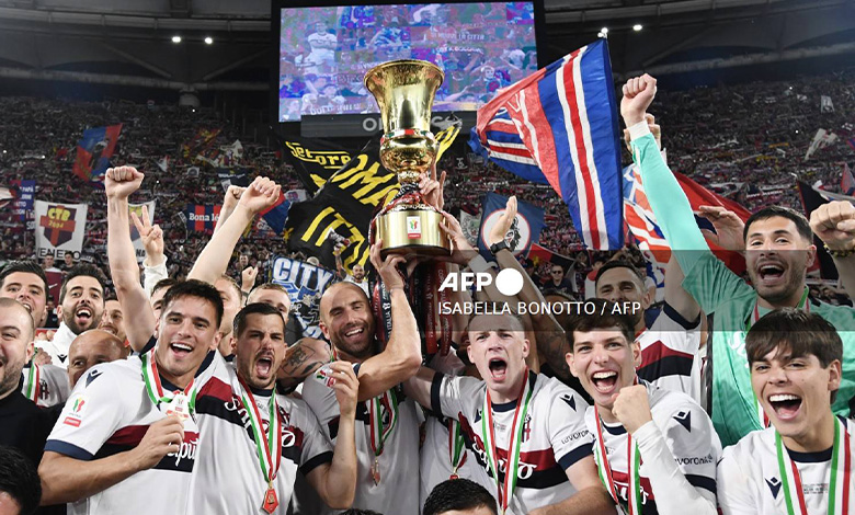 Bolonia conquista la Copa de Italia y pone fin a 51 años de espera