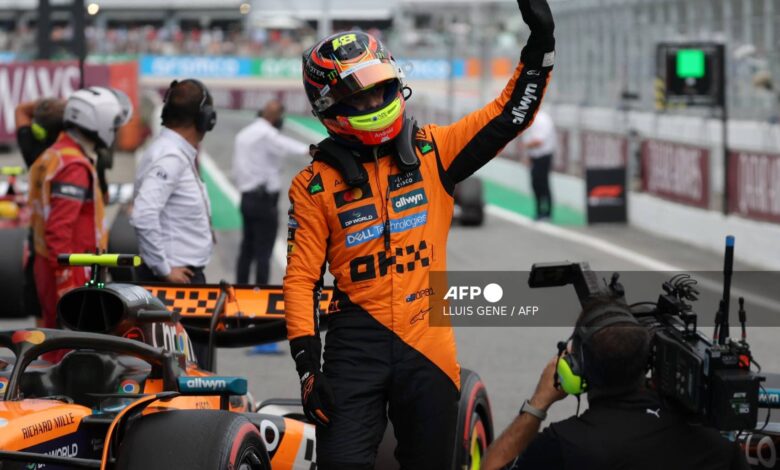 Piastri logra la 'pole' en Montmeló, McLaren al frente de la parrilla