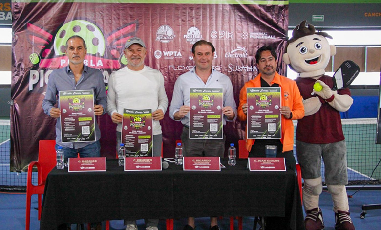 Presenta Instituto Municipal del Deporte el Torneo “Puebla Pickleball Open 2025”