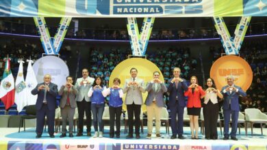 Armenta y Cedillo inauguran en la BUAP la Universiada Nacional 2025