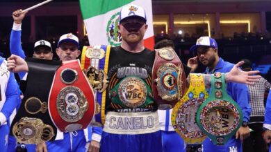Boxeo | Canelo vence a William Scull y se consagra campeón absoluto ¡de los títulos supermedianos!