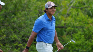 Charlie Woods, hijo de Tiger, gana su primer título juvenil de golf
