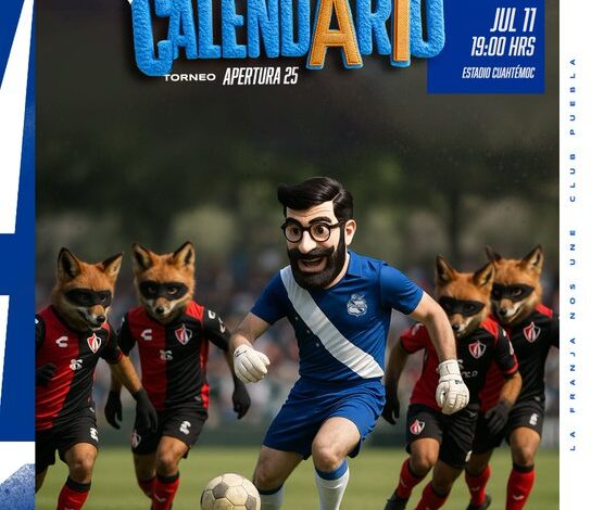 Listo, el calendario del Club Puebla para el Apertura 2025