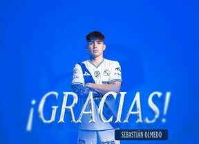 Sebastián Olmedo se une a las bajas del Club Puebla