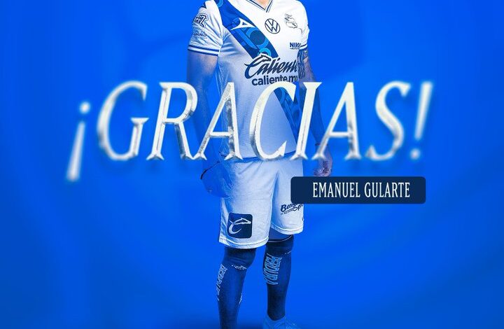 Club Puebla oficializa la salida de Emanuel Gularte