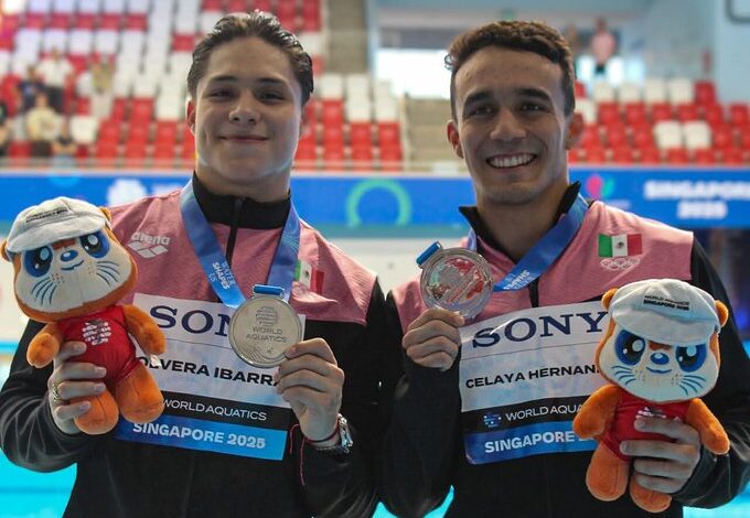 Osmar Olvera vuelve a subir al podio; Agundez y Estudillo son plata