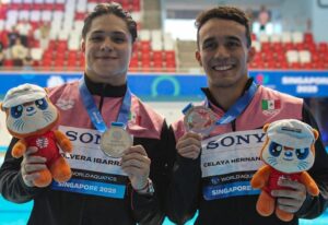 Osmar Olvera vuelve a subir al podio; Agundez y Estudillo son plata