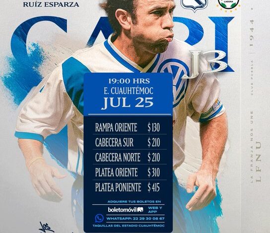 Club Puebla hará homenaje a Roberto Ruiz Esparza