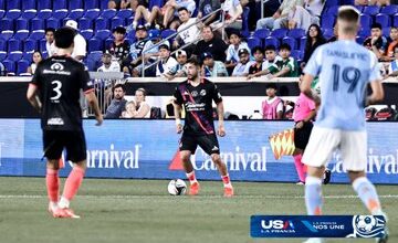 Club Puebla consigue primera victoria en Leagues Cup; golea a NYFC