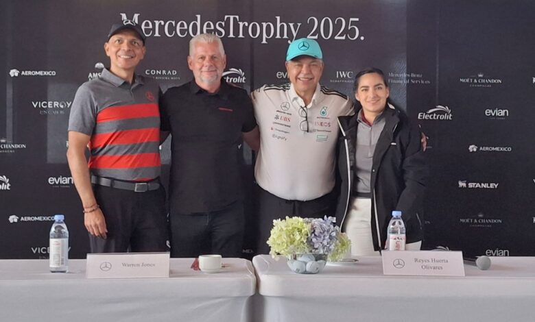 Un éxito, el torneo de golf Mercedes Trophy 2025 en Puebla