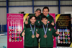 Gibrán Zea gana oro en Centroamericano de Esgrima
