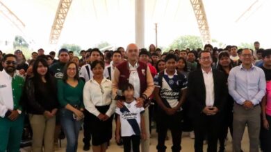 El Chelis realiza gira de trabajo en Tehuacán