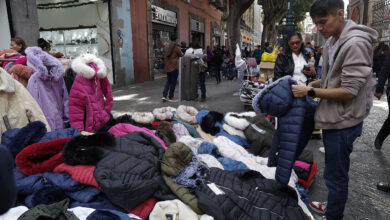 Operativo municipal en Puebla para retirar comercio ambulante y liberar espacios públicos.