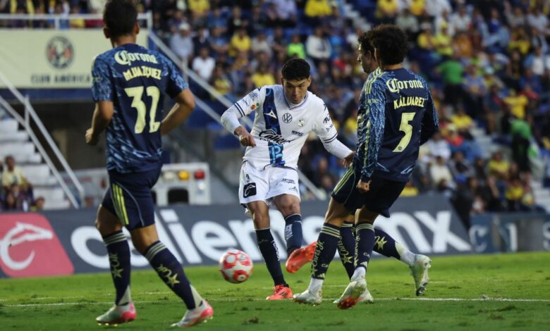 Club Puebla pierde el invicto en pretemporada; cae ante América
