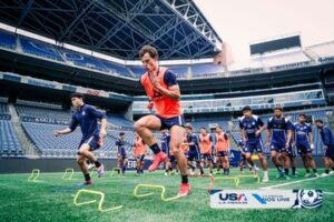 Club Puebla ya entrenó en el Lumen Field
