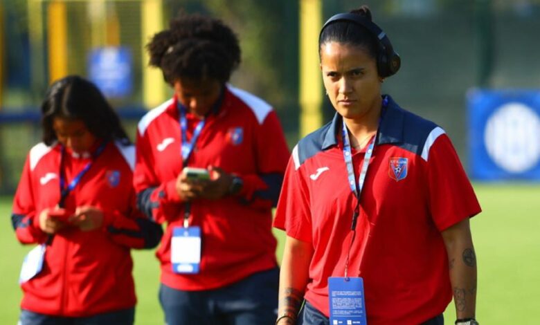 Poblana hace historia; primera mexicana en fútbol femenil en Albania