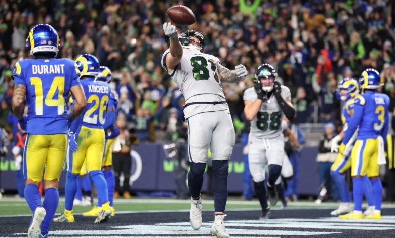 Los Seahawks superan a los Rams; toman la delantera en la NFC