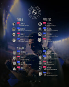 Listo, el calendario del Club Puebla para el Clausura 2026