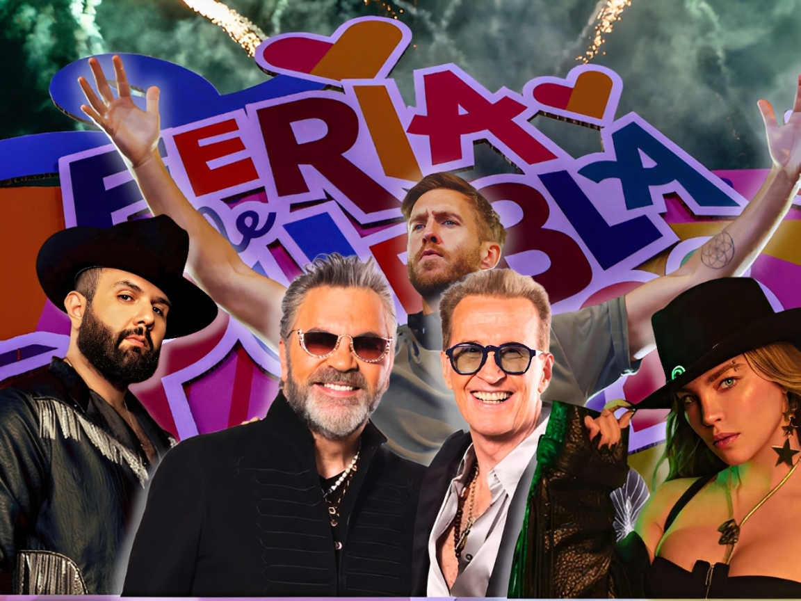 Estos son los artistas que estarán en la Feria de Puebla 2026