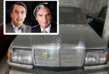 Mercedes Benz 280 SE ofrecido a Emilio Azcárraga