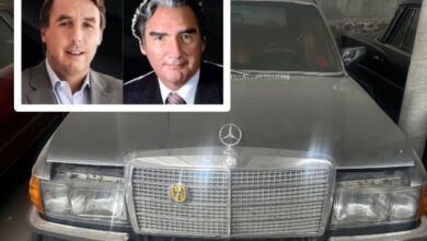 Mercedes Benz 280 SE ofrecido a Emilio Azcárraga