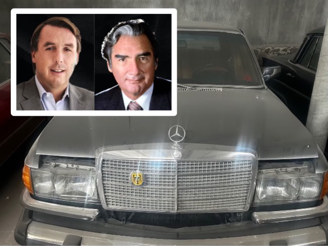 Mercedes Benz 280 SE ofrecido a Emilio Azcárraga