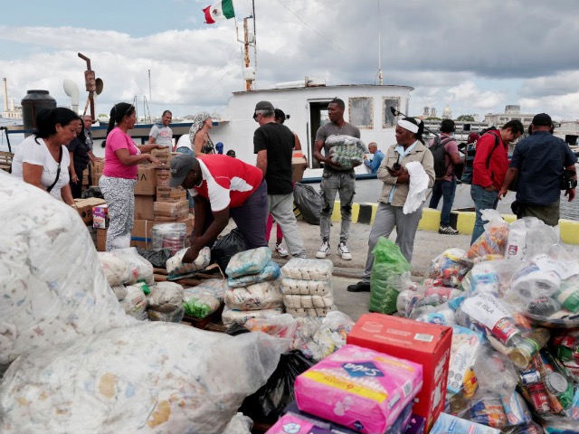 Las embarcaciones traen los últimos cargamentos del convoy "Nuestra América", una iniciativa humanitaria internacional que ha llevado ayuda para apoyar a Cuba.