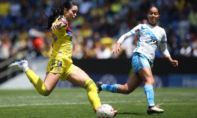Puebla vs América Femenil