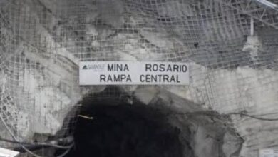 Rescatistas trabajan en mina derrumbada en Rosario, Sinaloa