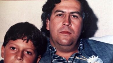 Imagen de archivo de Pablo Escobar, figura central en la historia narrada por su hijo.